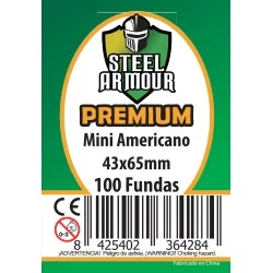 Compra Steel Armour Mini Americano Premium (Pack of 100) (43x65mm) de 