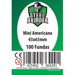 Compra Steel Armour Mini Americano (Pack of 100) (43x65mm) de Steel Ar