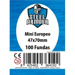 Compra Steel Armour Mini Europeo (Pack of 100) (47x70mm) de Steel Armo