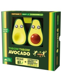 Throw Throw Avocado de Exploding Kittens en Juegos de Cartas | La Cueva Roja