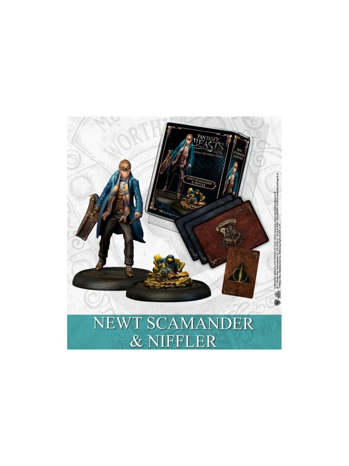 Comprar Harry Potter Miniatures Adventure Game - Newt Scamander y Esca