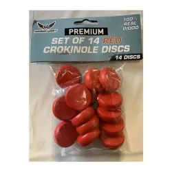 Compra Juego de 14 Discos Crokinole - Rojo de Mayday al mejor precio (