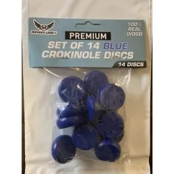 Compra Juego de 14 Discos Crokinole - Azul de Mayday al mejor precio (