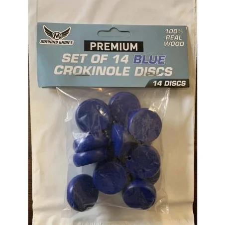 Comprar Juego de 14 Discos Crokinole - Azul barato al mejor precio 4,9