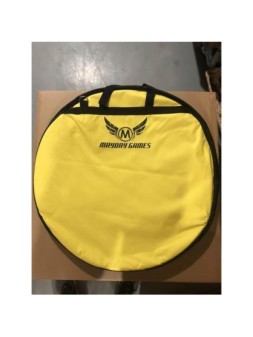 Estuche de Transporte Crokinole Deluxe - Amarillo de Mayday en Accesorios | La Cueva Roja