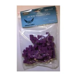 Compra Juego de 100 Cubos de Madera - 10mm - Morado de Mayday al mejor