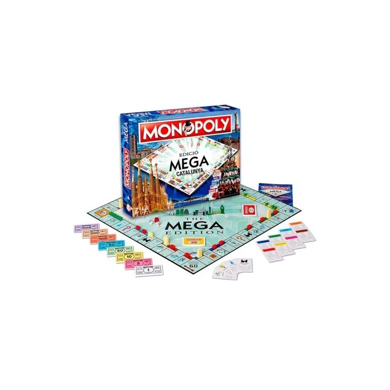 Comprar Mega Monopoly: Cataluña barato al mejor precio 44,77 € de Hasb