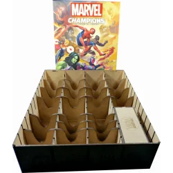 Compra Caja Compatible con Marvel Champions (Base+Expansiones) de With