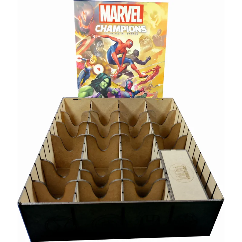 Comprar Caja Compatible con Marvel Champions (Base+Expansiones) barato