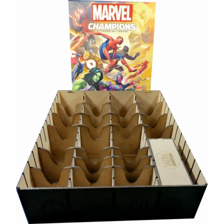 Comprar Caja Compatible con Marvel Champions (Base+Expansiones) barato