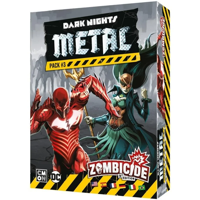 Comprar Zombicide Segunda Edición: Dark Nights Metal Pack 3 barato al 