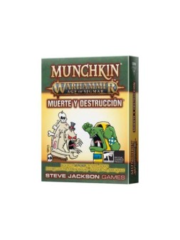 Munchkin Age of Sigmar: Muerte y Destrucción de Edge en Juegos de Cartas | La Cueva Roja