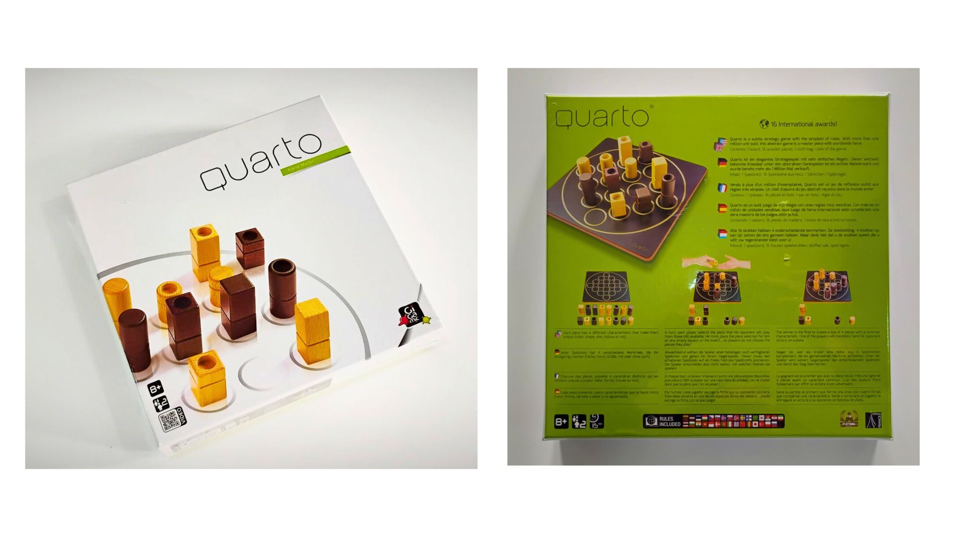 Quarto Juego de mesa de estrategia